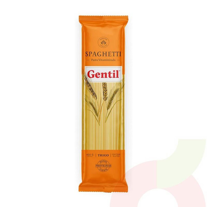 Pasta Spaghetti Gentil 400Gr - Pasta Gentil 400Gr Espaghetti