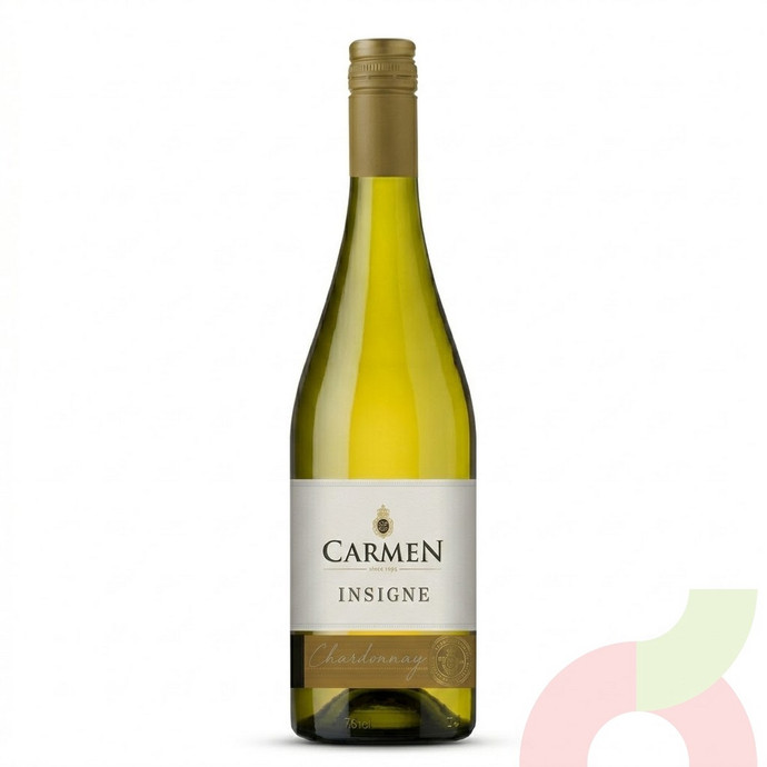 Vino Chardonnay Insigne Carmen 750Cc  - Vino Chardonay Carmen.JPG