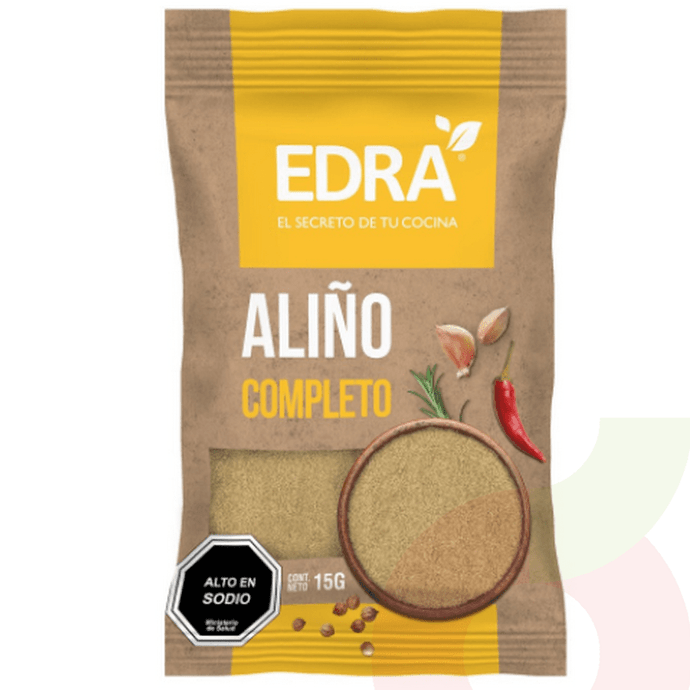 Aliño Completo Edra 15Gr - Cd.Edra Aliño Completo 15Gr