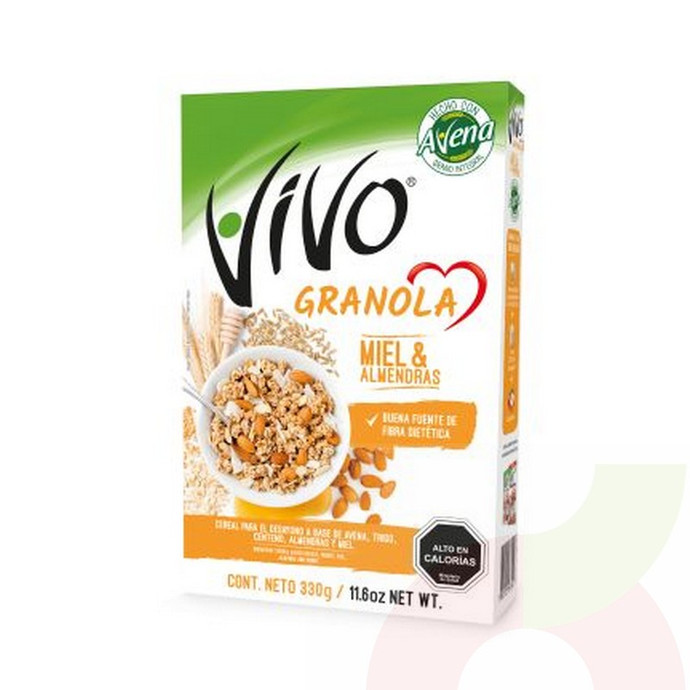 Granola Miel y Almendras Vivo 330Gr - granola vivo 330 almendra miel.jpg