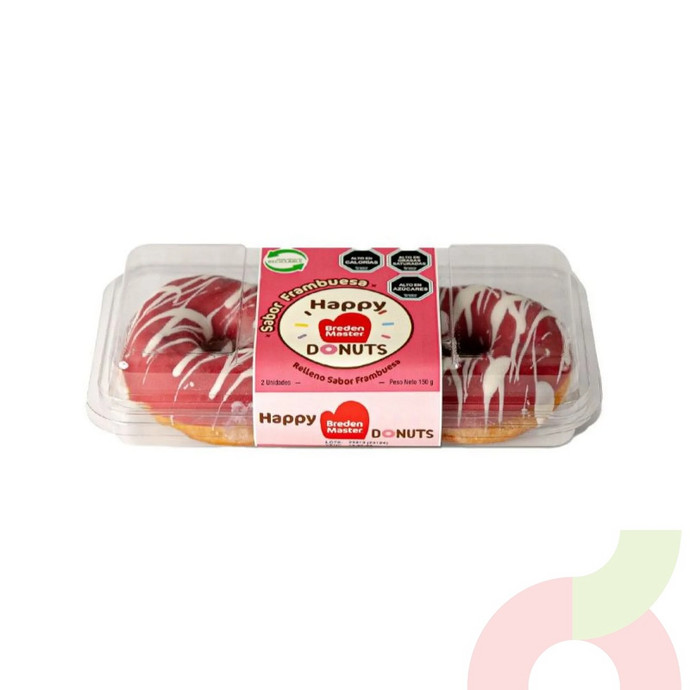  Happy Donuts Frambuesa Breden Master 150Gr 2 Unidades - 7803413010566.JPG
