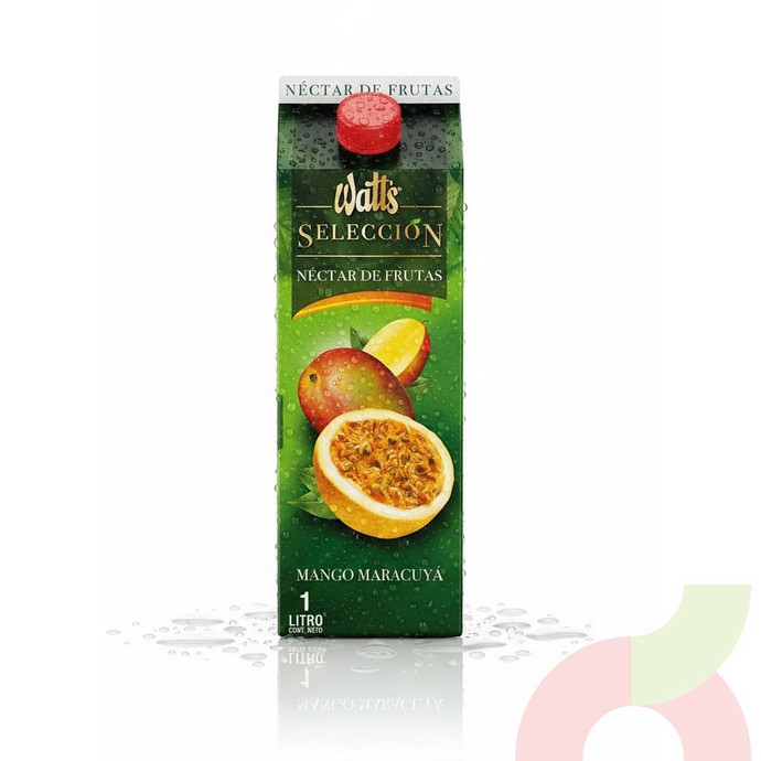Néctar Selección Mango Maracuyá Watts 1Lt - mango maracuya seleccion.JPG