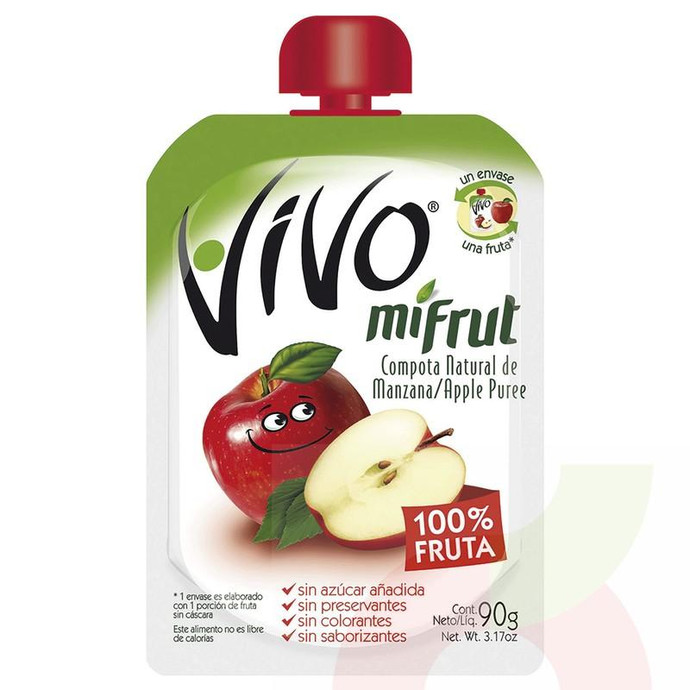 Mifrut Manzana Vivo 90Gr - Mifruit Manzana-Vivo 90Gr