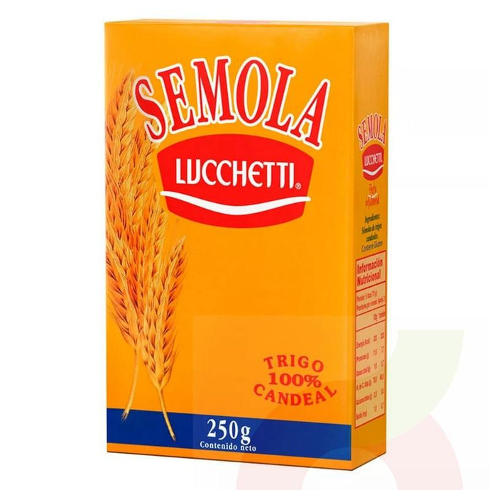 Semola Luchetti 250Gr - Semola Luchetti 250 Gramos