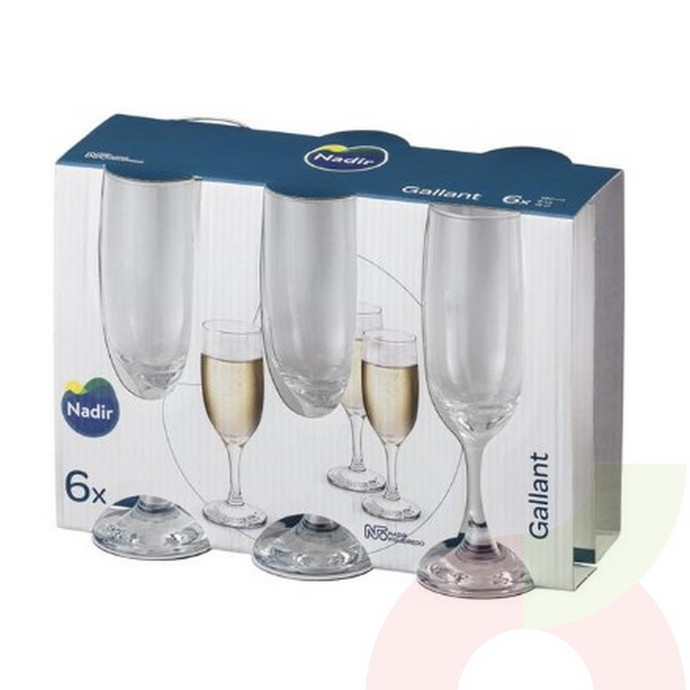 Copas Champagne Gallant Nadir 180Ml 6 Unidades - copas champagne gallant nadir.JPG