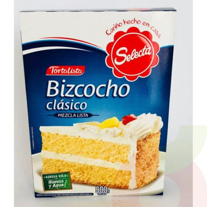 Mezcla Bizcocho Clásico-Selecta 500Gr - Mezcla Bizcocho Clásico-Selecta 500Gr