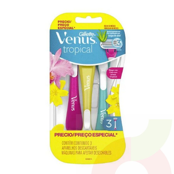 Gillette Venus Tropical 3 Unidades  - dfg.jpg
