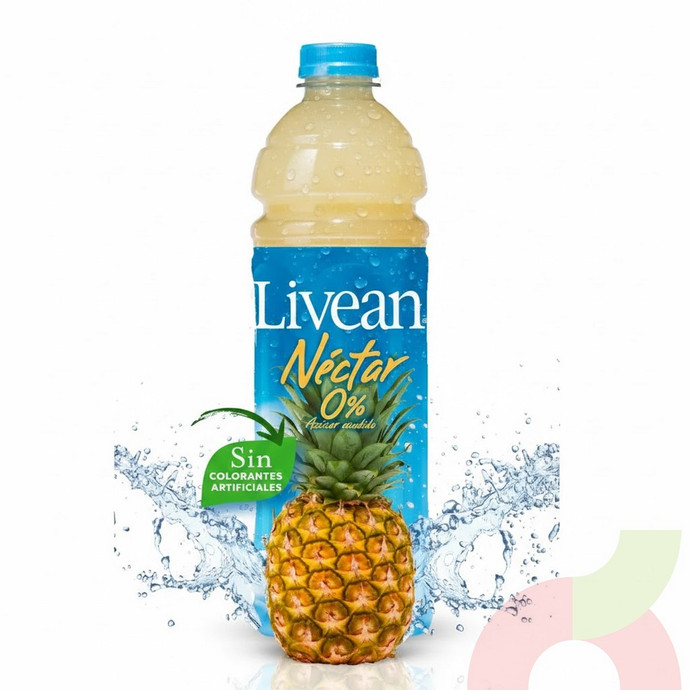 Néctar Piña 0% azúcar Livean 1.5Lt - piña livean.JPG