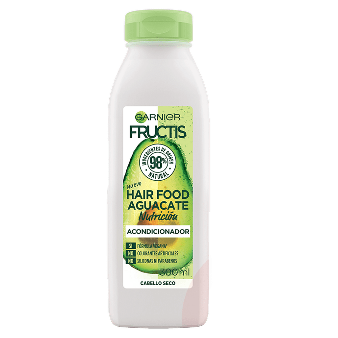 Acondicionador Hair Food Nutrición Aguacate Fructis 300Ml - Fructis Ac.300Ml Food Aguacate