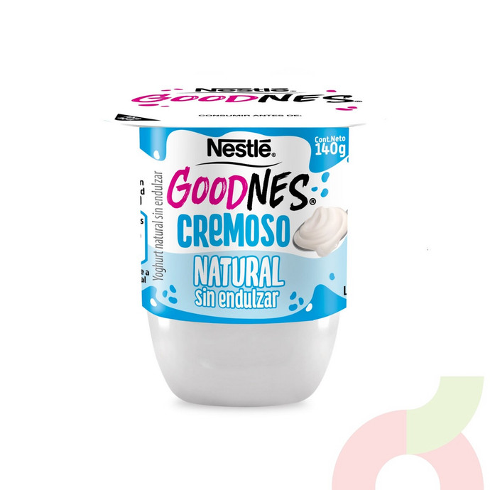  Yogurt Goodnes Cremoso Natural Sin Endulzar Nestlé 140Gr - 8445291771994.JPG
