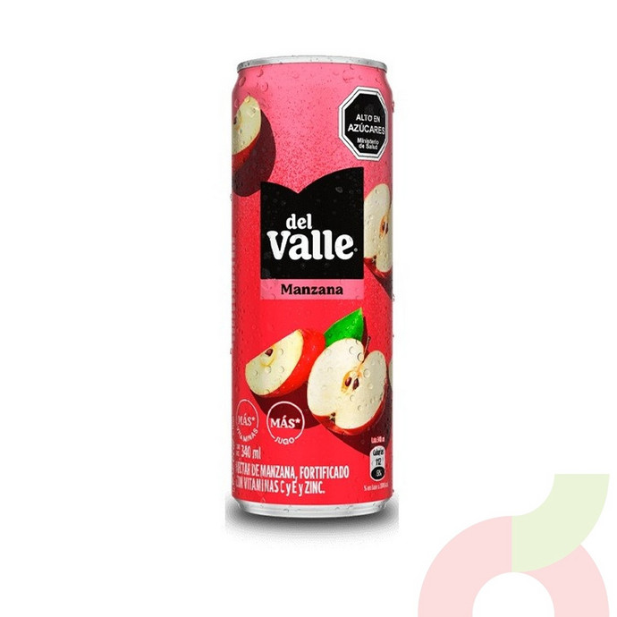 Néctar Lata Manzana Del Valle 340Cc - durazno lata.JPG