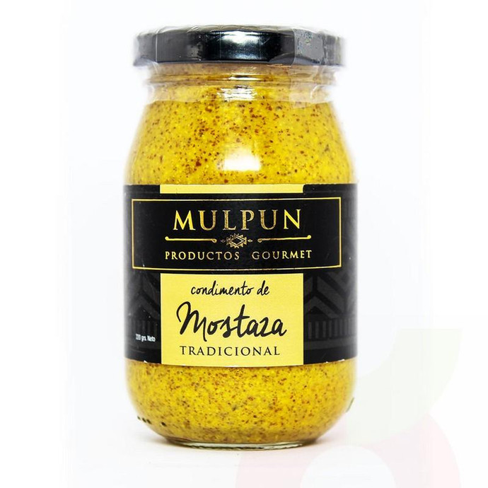 Mostaza Tradicional Mulpun 220Gr - Mostaza Tradicional Mulpun 220Gr
