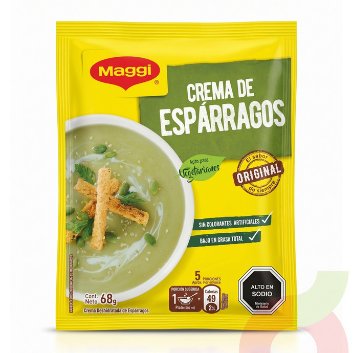 Crema de Espárragos Maggi 68Gr - Crema de Espárragos Maggi 68Gr.JPG