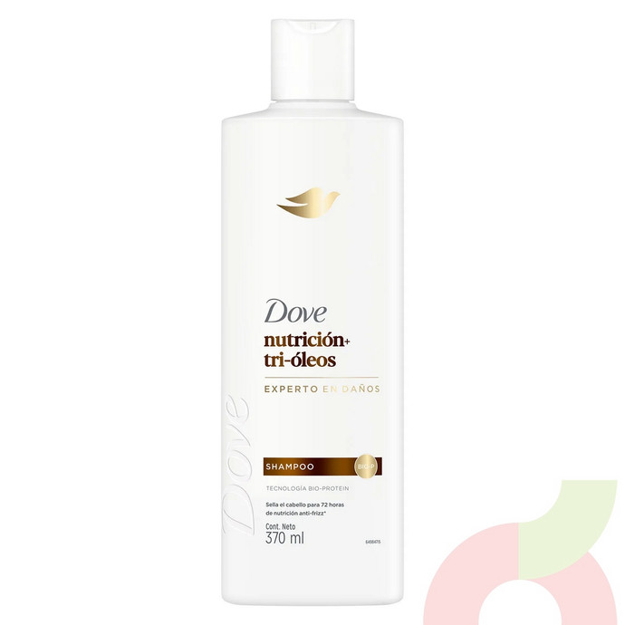 Shampoo Nutrición Tri-óleos Dove 370Ml - Shampoo Nutrición Tri-óleos Dove 370Ml.JPG