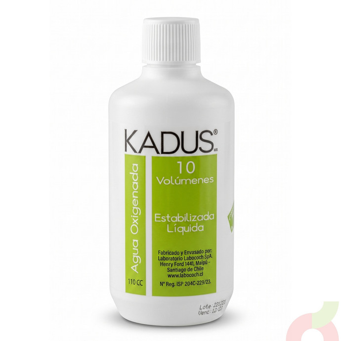Agua Oxigenada Estabilizada Líquida Kadus 110Cc 10 Vol. - Agua Oxigenada Kadus 110Cc 10 Volumenes.JPG.jpg