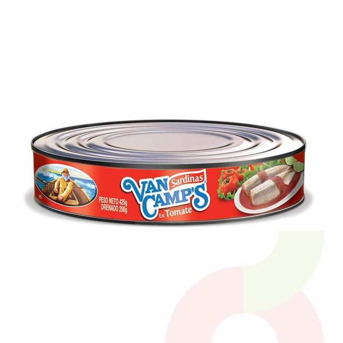 Sardina en Tomate Van Camps 425Gr  - C.Sardina Vam Camps 425Gr Tomate