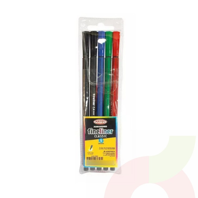 Marcadores Fine Liner Artel 5 Unidades - fineliner.jpg