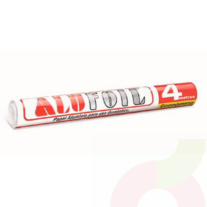 Papel Aluminio Económico Alufoil 4Mt - alufoil 4mt.jpg