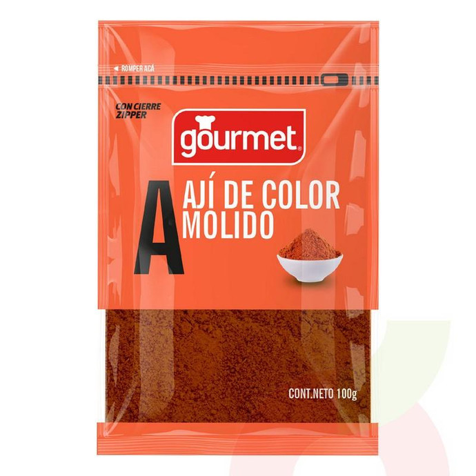 Ají de Color Molido Gourmet 100Gr - Aji De Color Molido Gourmet 100Gr