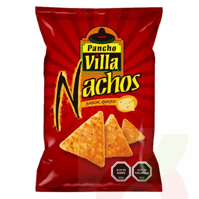 Nachos Sabor Queso Pancho Villa 180Gr - Nachos Sabor Queso Pancho Villa 180Gr