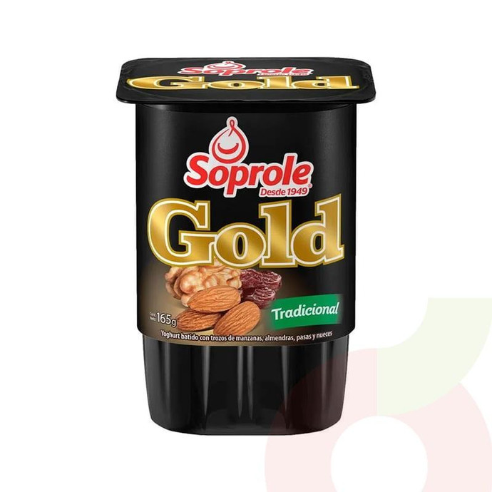 Yoghurt Gold Tradicional Soprole 165Gr - Yogurt Gold Tradicional-Soprole 165Gr