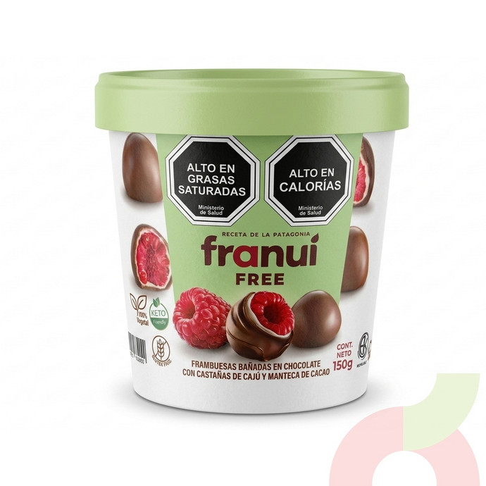 Frambuesas Chocolate Free Franuí 150Gr - Frambuesas Chocolate Free Franuí 150Gr.JPG