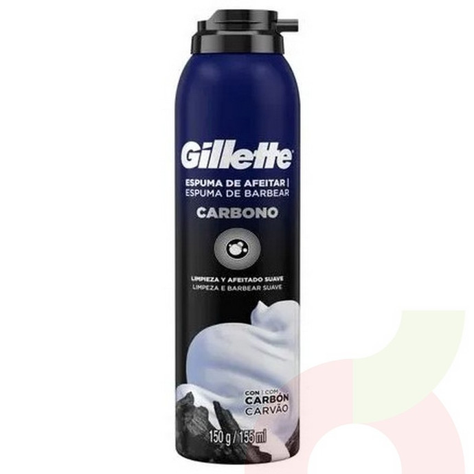 Gillette Espuma Afeitar Carbón 150 Gr - 7500435219754.JPG