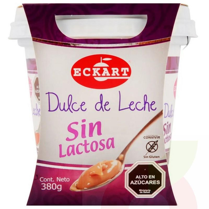 Dulce de Leche Sin Lactosa Eckart 380Gr - Dulce De Leche Sin Lactosa Eckart 380Gr