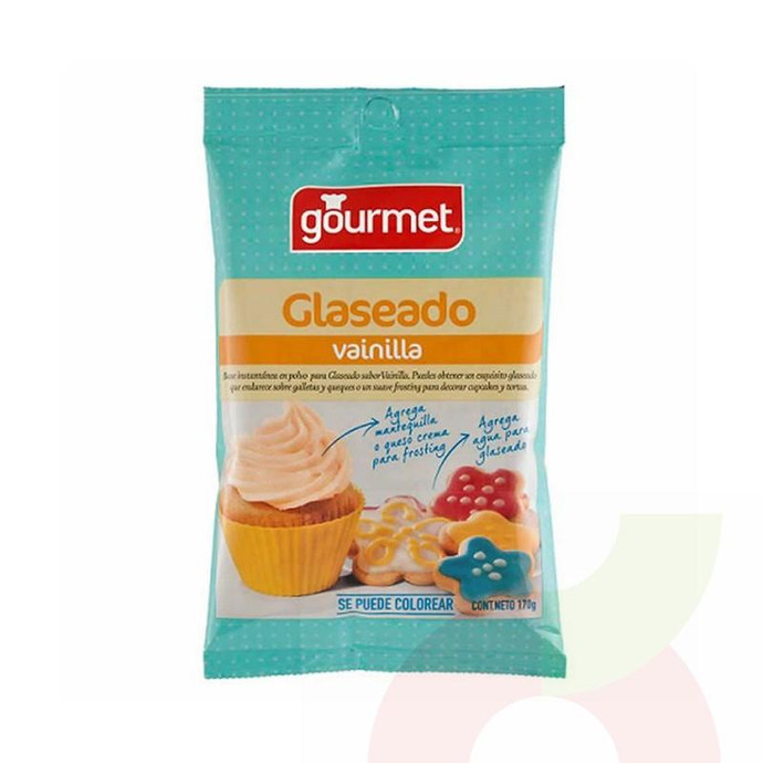Glaseado De Vainilla Gourmet 170Gr - Glaseado De Vainilla Gourmet 170 Gr