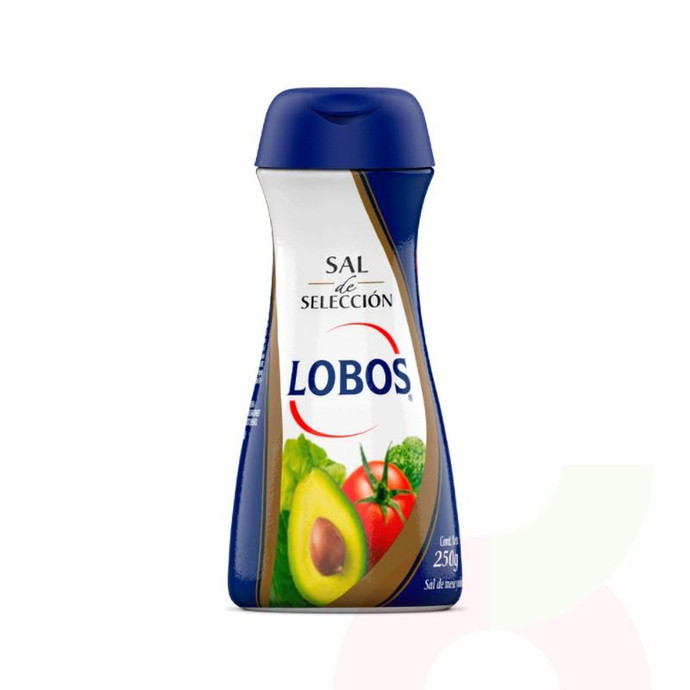 Sal Fina De Mesa Salero Lobos 250Gr - Sal Fina De Mesa Salero Lobos 250Gr