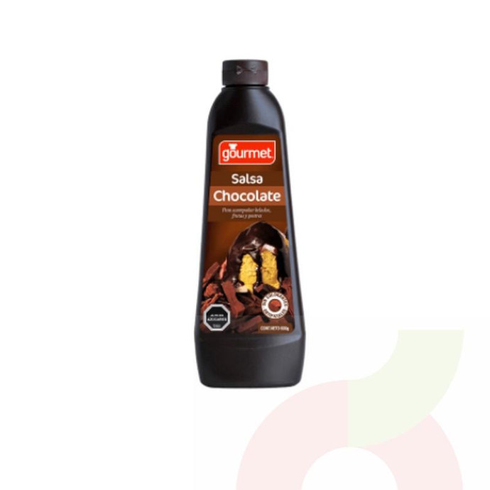 Salsa De Chocolate Gourmet 600Gr - Salsa De Chocolate-Gourmet 600Gr