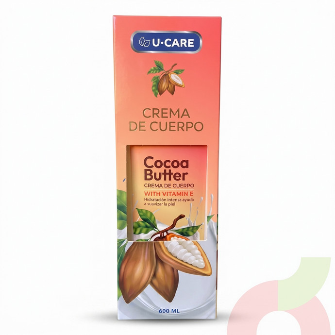 Crema Corporal Cocoa Butter U-Care 600Ml - Crema de Cuerpo Cocoa Butter U Care 600Ml.JPG