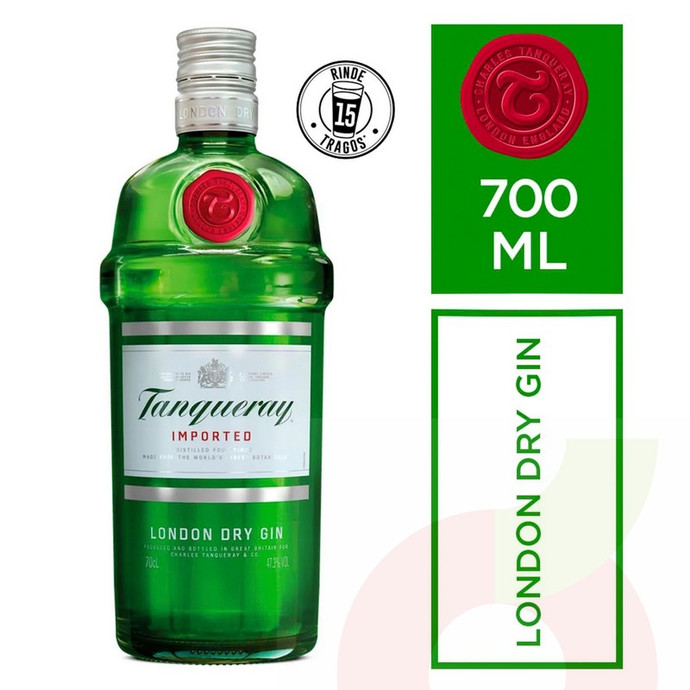 Licor Gin Tanqueray 700Cc London  - Gin-Tanqueray-London-700-cc.jpg