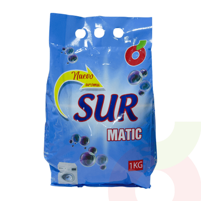Detergente Matic en Polvo Sur 1Kg - Detergente Sur Matic 1 Kg