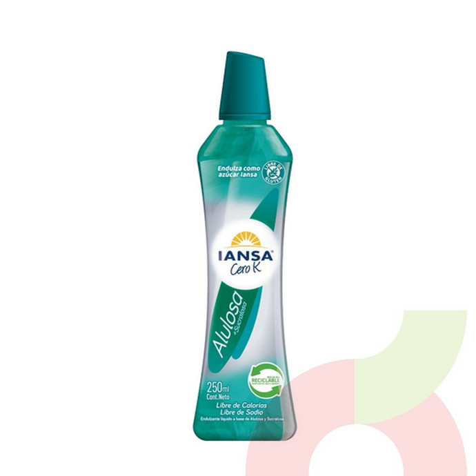  Endulzante Alulosa Cero K 250Ml - 7801505002864.JPG