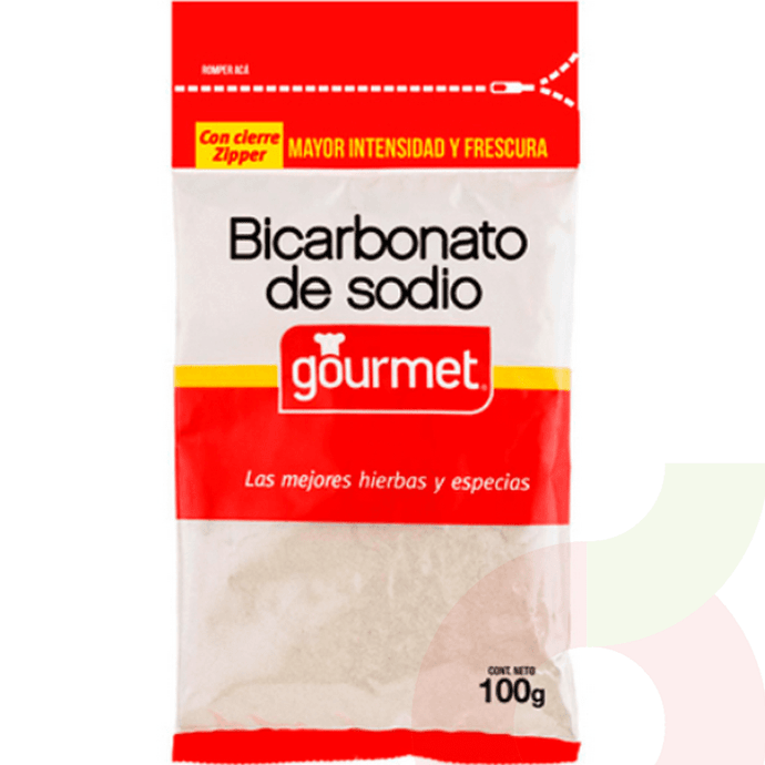 Bicarbonato Gourmet 100Gr  - Sobre Bicarbonato 100 Gr Gourmet