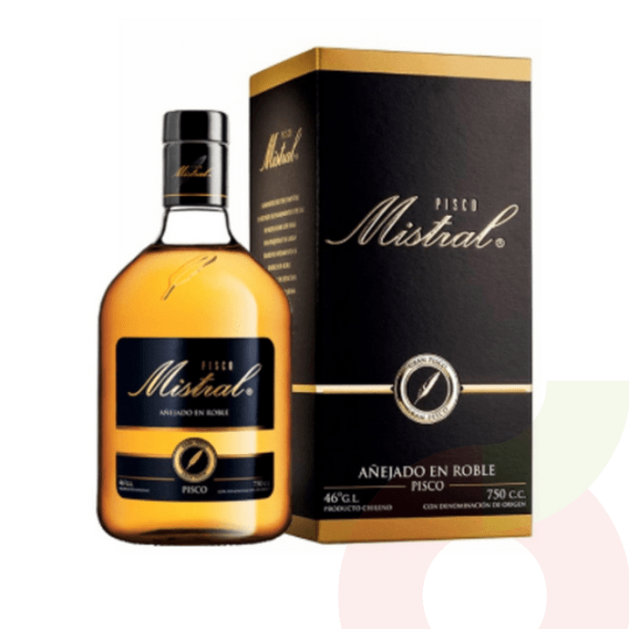 Pisco 46° G Mistral 750Cc - Pisco Mistral 46° 750Cc