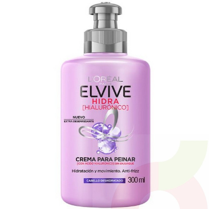 Crema de Peinar Hidra Hialurónico Elvive 300Ml  - 7509552845938 Crema de peinar elvive hialurónico .jpg