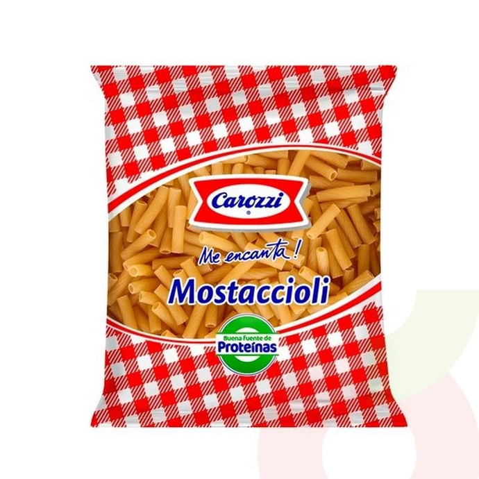 Pasta Mostaciolli Carozzi 400Gr - Pasta Mostaciolli Carozzi 400 Gr