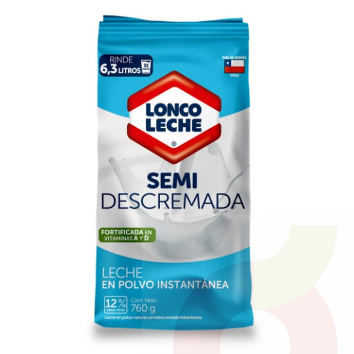 Leche en Polvo Semidescremada Loncoleche 760Gr - Leche Semidescremada Loncoleche.jpg
