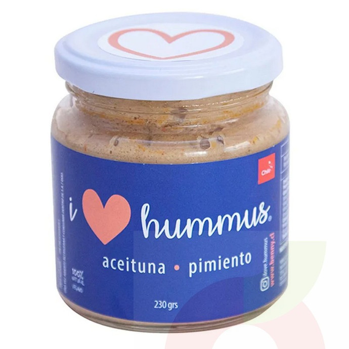 Love Hummus Aceituna Pimiento 220Gr - LOVE HUMMUS ACEITUNA .jpg