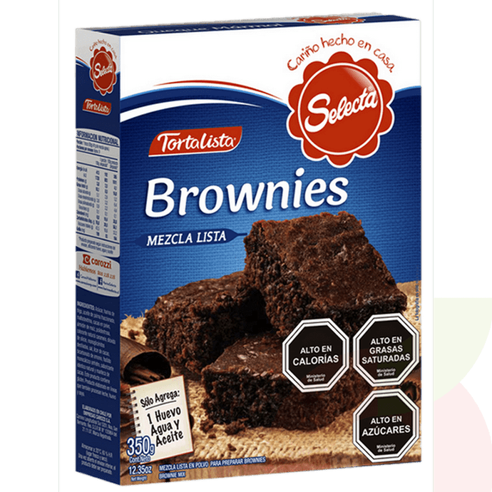 Mezcla Brownie Selecta 350Gr - Mezcla Brownnie-Selecta 350Gr