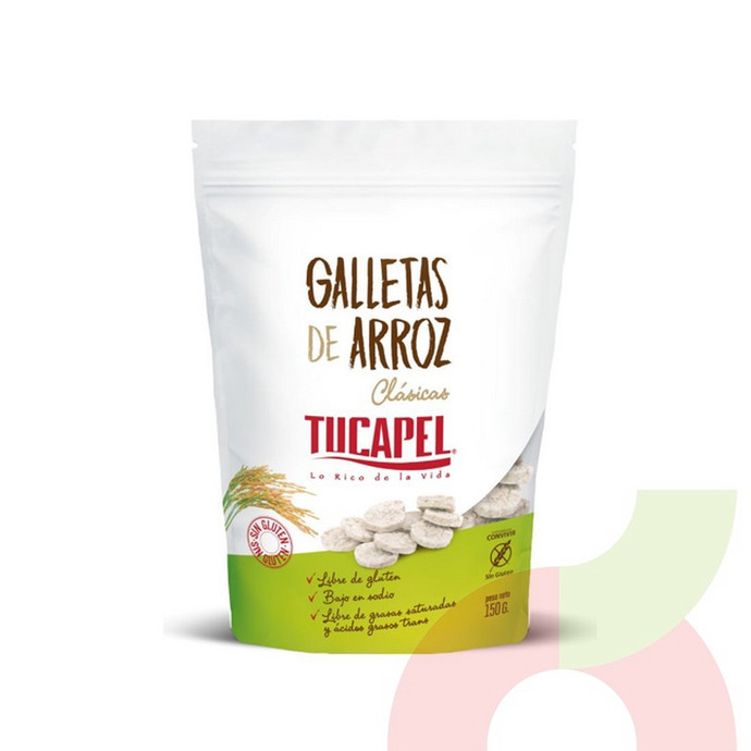 Galletas de Arroz Clásicas Tucapel 150Gr - 7801420001775.JPG
