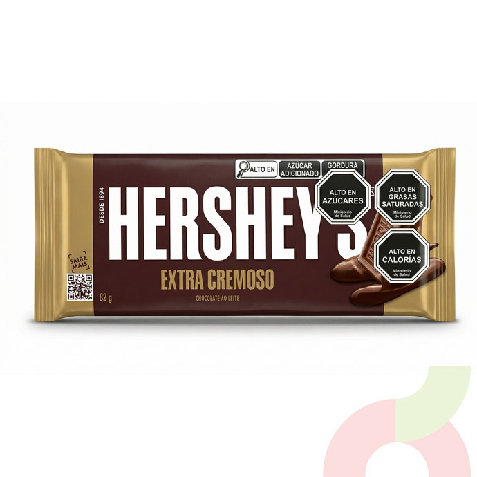 Chocolate Extra Cremoso Hersheys 82Gr - Chocolate Extra Cremoso Hersheys 82Gr.JPG