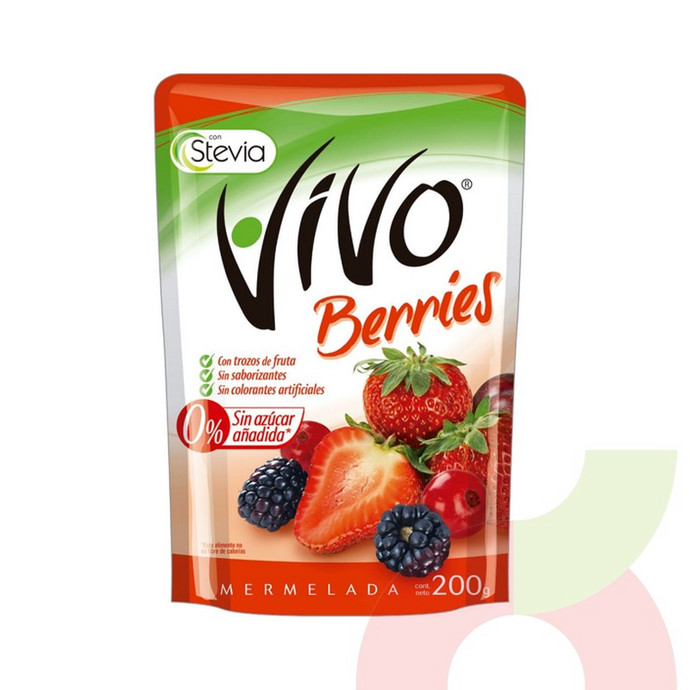 Mermelada Berries 0% Azúcar Vivo 200Gr - 7802200400030.JPG