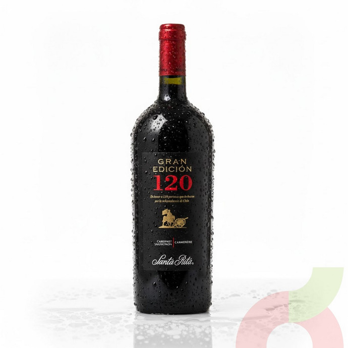 Vino Cabernet Carmenere Gran Edición 120 1.5Lt - Gran edicion 120 Cabernet Carmenere.JPG