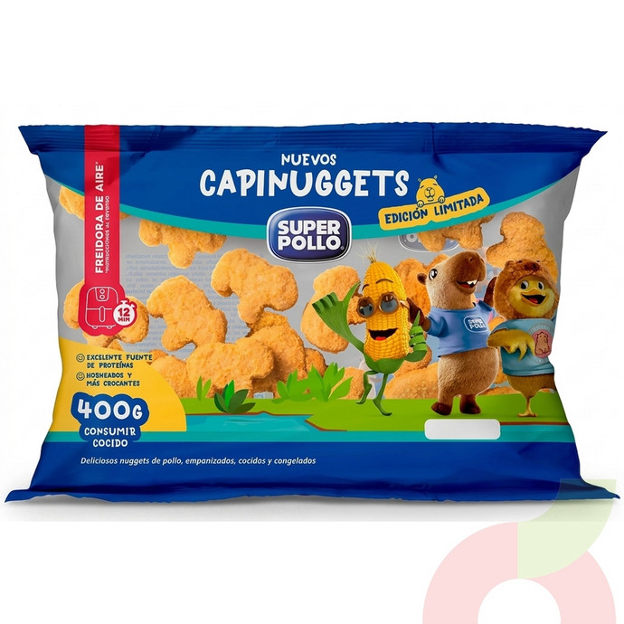 Capinuggets de Pollo Super Pollo 400Gr - Capinuggets de Pollo Super Pollo 400Gr.JPG