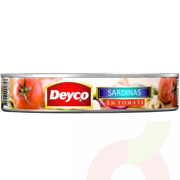 Sardinas en Salsa de Tomate Deyco 125Gr - Sardinas En Salsa De Tomate-Deyco 125Gr