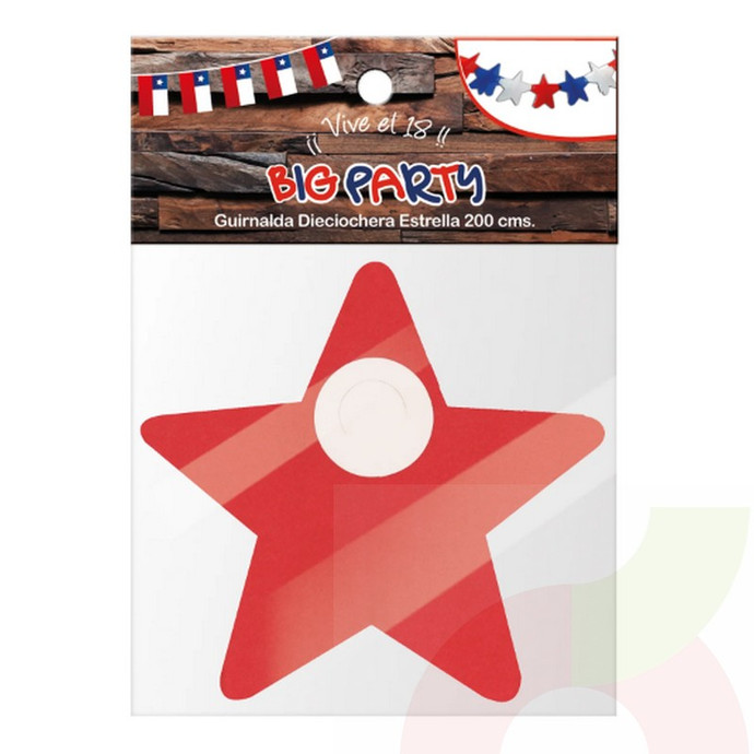 Guirnalda Estrella 200Cm - guirnalda fiestas patrias estrella.jpg