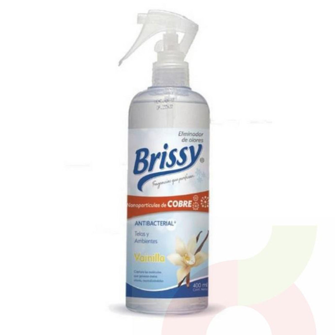 Eliminador de Olores Vainilla Brissy 400Ml - Eliminador De Olores Vainilla-Brissy